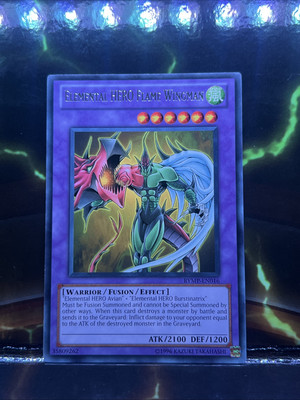 Elemental HERO Flame Wingman RYMP-EN016 (rare) Unlimited NM (slot#47)-image