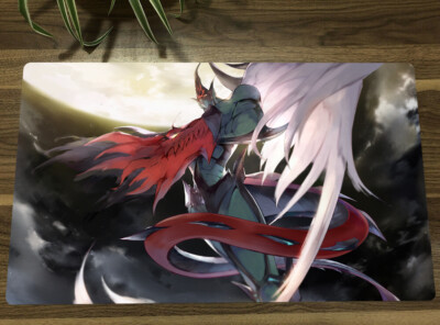 WVICM GX Playmat Elemental Hero Flame Wingman CCG TCG Mat Card Game Play Mat-image