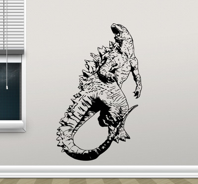 Godzilla Wall Decal Monster Movie Vinyl Sticker Poster Kid Art Decor Mural 93zzz-image