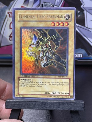Elemental HERO Sparkman YSD-ENS01 Starter Deck 2006-Limited Edition -image