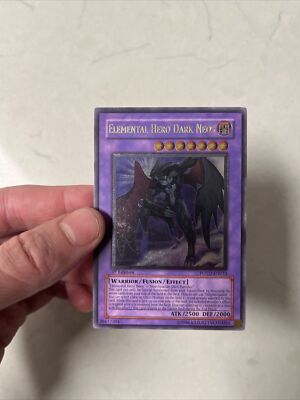 Yu-Gi-Oh! Elemental Hero Dark Neos POTD-en033 Ultimate Rare 1st Edition NM-image