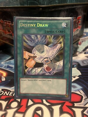 Destiny Draw - LCGX-EN145 - Secret Rare [Mint!] 1st Edition-image