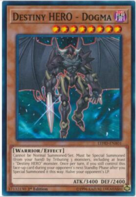 Yugioh! Destiny HERO - Dogma - LEHD-ENA01 - Common - 1st Edition Mint/NM English-image