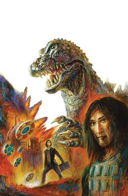 Godzilla: Heist #1 Variant RI (1:25) (Eggleton Full Art)-image