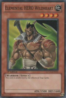 Elemental HERO Wildheart LCGX-EN014 1st Common Near Mint NM Yu-Gi-Oh-image