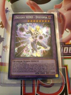 YuGiOh - Destiny Hero Dystopia - DESO-EN004 - Secret - 1st - NM-image