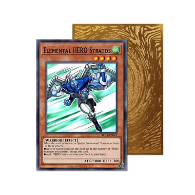 Elemental HERO Stratos Metal Orica Card - Yu-Gi-Oh!-image