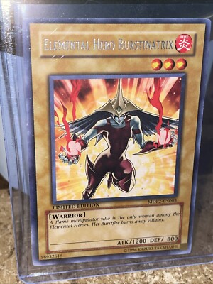Elemental HERO Burstinatrix (Alternate Art) LCGX-EN004 Legendary Collection...-image