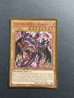 Destiny HERO - Plasma - MGED-EN007 - Premium Gold Rare - 1st Edition-image