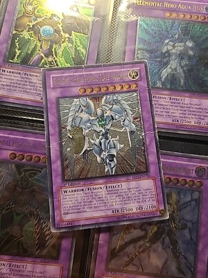 Yugioh Elemental Hero Shining Flare Wingman EEN-EN036 Ultimate 1st Edition-image