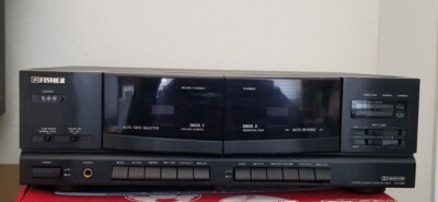 Fisher CR-W686 Dual Cassette Player/Recorder-image