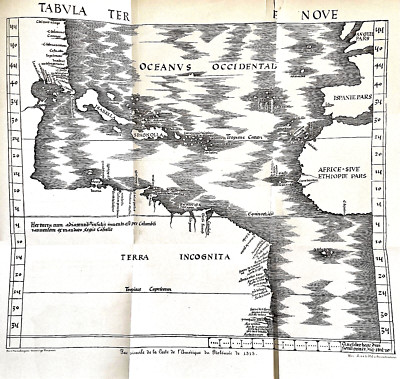 Rare 1870 Book 'Le Premier Voyage of Amerigo Vespucci' AMERICA HISTORY WITH MAP-image