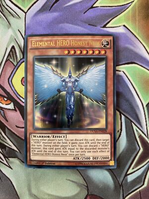 DUSA-EN028 Elemental Hero Honest Neos Ultra Rare 1st Edition NM Yugioh Card-image