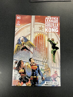 Justice League Vs Godzilla Vs Kong #5 Cover A Drew Johnson DC COMICS 2024 TC6-image