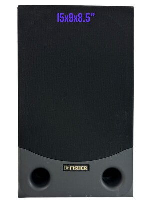 Vintage  Fisher ST-992 2-Way Speakers 100W One Single-image