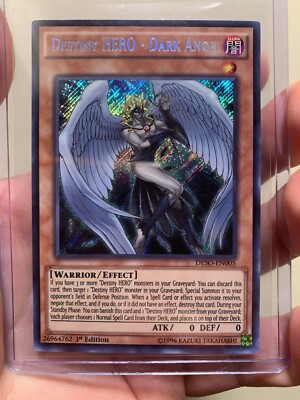Destiny HERO - Dark Angel - DESO-EN005 - Secret Rare 1st Edition LP-image