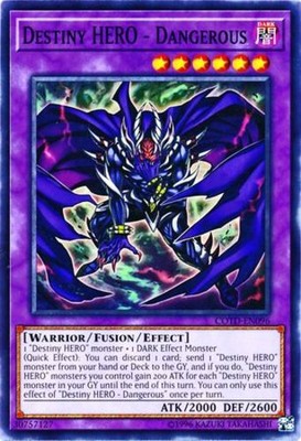 Destiny HERO - Dangerous - COTD-EN096 - Common - Unlimited Edition - Moderately -image