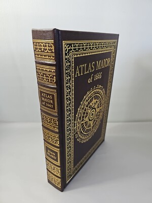 Easton Press ~ Atlas Maior Book ~ Leather ~ Nice ~ Large ~ 15