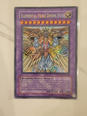 Yugioh Elemental Hero Divine Neos CSOC-EN098 Secret Rare Unlimited NM/M!-image