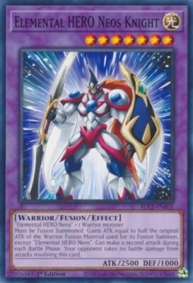 Yugioh! Elemental HERO Neos Knight - BLC1-EN101 - Common - 1st Edition Near Mint-image