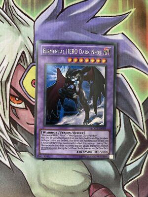LCGX-EN059 Elemental Hero Dark Neos Secret Rare UNL Edition NM Yugioh Card-image