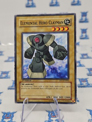 Yu-Gi-Oh! TCG Elemental Hero Clayman Duelist Pack 1: Jaden Yuki DP1-EN003 - MP-image