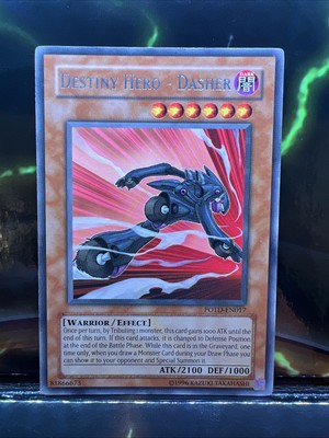 Destiny Hero - Dasher POTD-EN017 (rare) Unlimited Edition NM (slot#40)-image