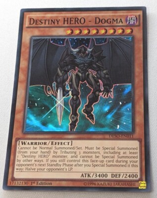 Destiny HERO - Dogma - DESO-EN011 - Super Rare - 1st Edition - Yugioh VLP-image