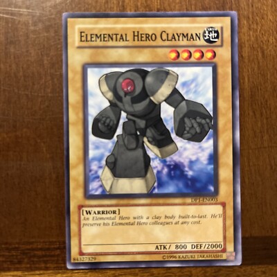 Elemental Hero Clayman -DP1-EN003 -Common -Unlimited Edition -Yugioh! COMBINE SH-image