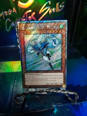 Elemental HERO Stratos Platinum Secret Rare RA03-EN177 Yugioh-image