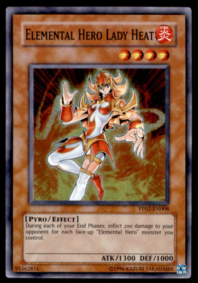 Yu-Gi-Oh! Elemental Hero Lady Heat #PP02-EN008 Near Mint-image