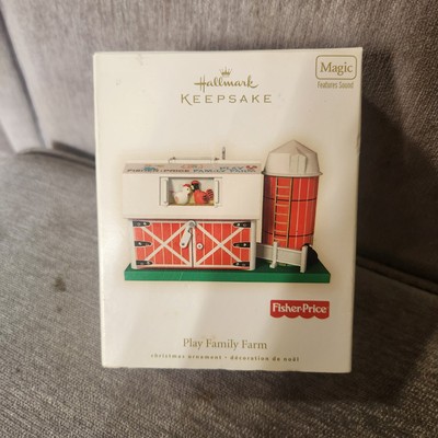 2008 Hallmark Keepsake Fisher-Price Play Family Farm Magic Sound Ornament-image