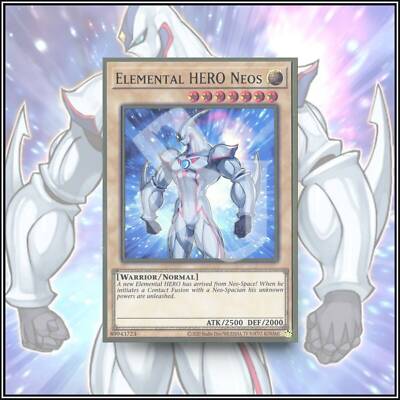 YuGiOh ELEMENTAL HERO NEOS | JADEN'S DECK ▪️ PREMIUM GOLD RARE ▪️ 1ST EDITION 💎-image