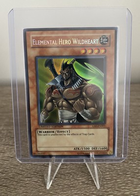 Elemental Hero Wildheart Yu-Gi-Oh TCG GSE-EN001 LIMITED EDITION SUPER RARE-image