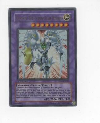 YUGIOH Elemental Hero Shining Flare Wingman EEN-036 Ultra Rare 1st Edition *Mint-image