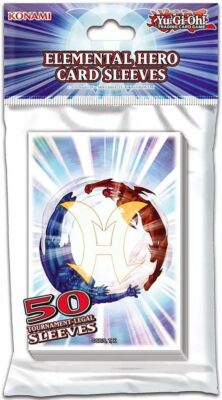 Yu-Gi-Oh! Elemental Hero Card Sleeves (50-Pack) - Konami -image