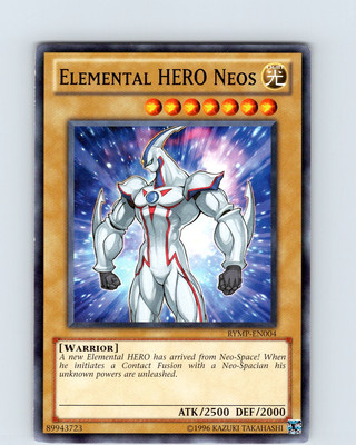 Yu-Gi-Oh TCG Elemental HERO Neos RYMP-EN004 Unlimited Common Card LP-NM-image