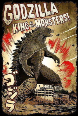 63424 Godzilla : King of Monsters Wall Decor Print Poster-image