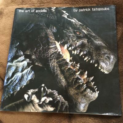 The Art of Godzilla by Patrick Tatopoulos 1998 Japan IMPORT Art Photo Book -image