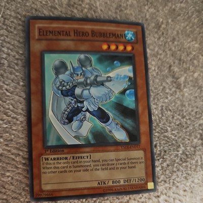 Elemental HERO Bubbleman EHC1-EN003 Elemental Hero Collection 1 Limited Edition-image