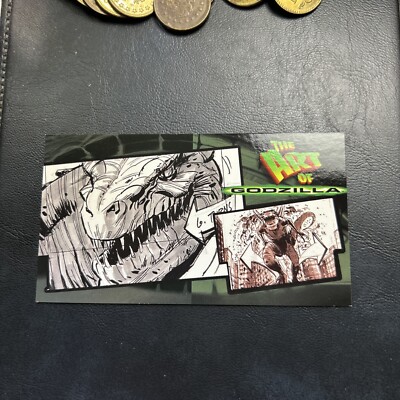 Jb16 Godzilla The Movie Supervue 1998 #47 The Tear Of Godzilla Art Of-image