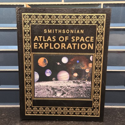 Easton Press Smithsonian Atlas Of Space Exploration Leather Bound 1st Edition-image