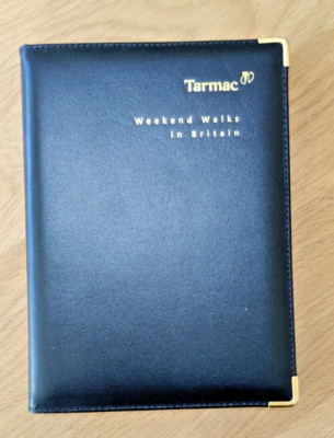AA 100 WEEKEND WALKS IN BRITAIN - LEATHER BOUND 'TARMAC PROMOTION' EDITION-image
