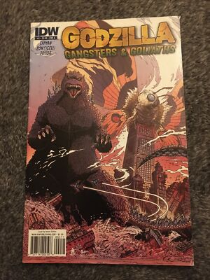 Godzilla Gangsters and Goliaths #2 1st Print Cover A IDW 2011-image