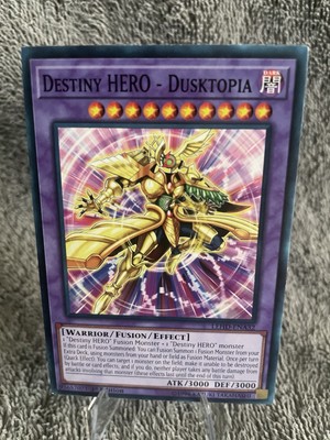 Destiny HERO - Dusktopia - LEHD-ENA32 - Common - 1st Edition NM YuGiOh!  Legenda-image