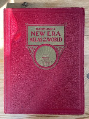 Hammond's New Era Atlas of the World - 1942 (WWII Era), C. S. Hammond and Co. -image