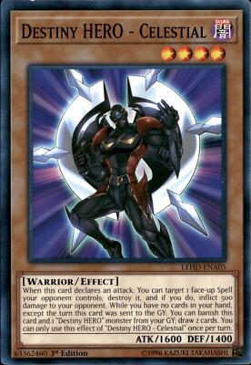 Yu-Gi-Oh! Destiny HERO - Celestial LEHD-ENA05 Common NM-image