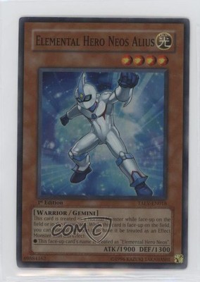 Elemental HERO Neos Alius 1st Ed. YuGiOh Tactical Evolution #TAEV-EN18 2007 0l4h-image
