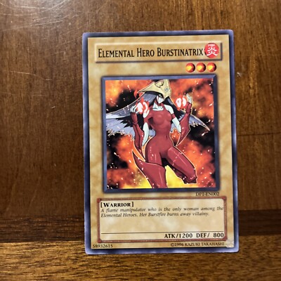 Elemental Hero Burstinatrix DP1-EN002 Common Unlimited Yugioh-image