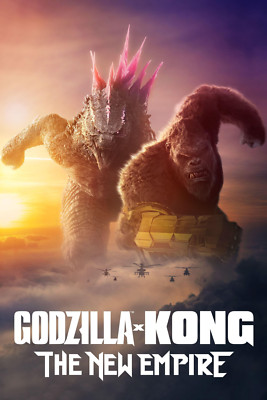 GODZILLA X KONG MOVIE POSTER PRINT QUALITY PHOTO PAPER/CANVAS ART M12-image
